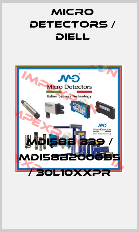 MDI58B 339 / MDI58B2000S5 / 30L10XXPR
 Micro Detectors / Diell