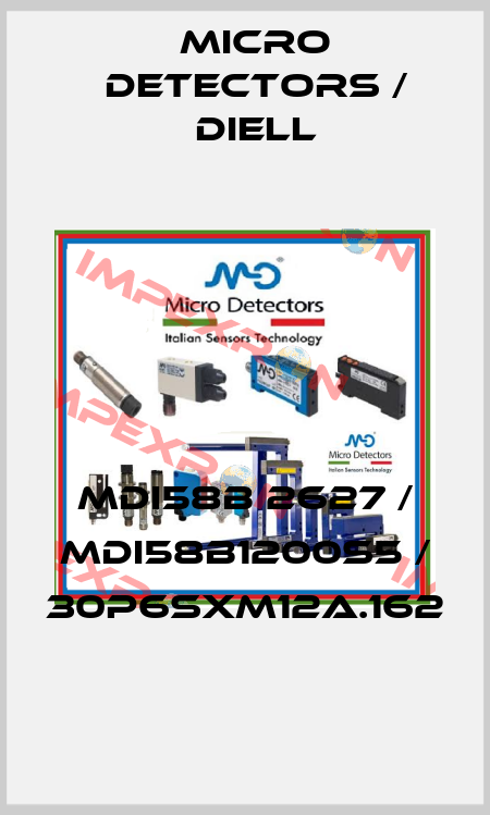 MDI58B 2627 / MDI58B1200S5 / 30P6SXM12A.162
 Micro Detectors / Diell