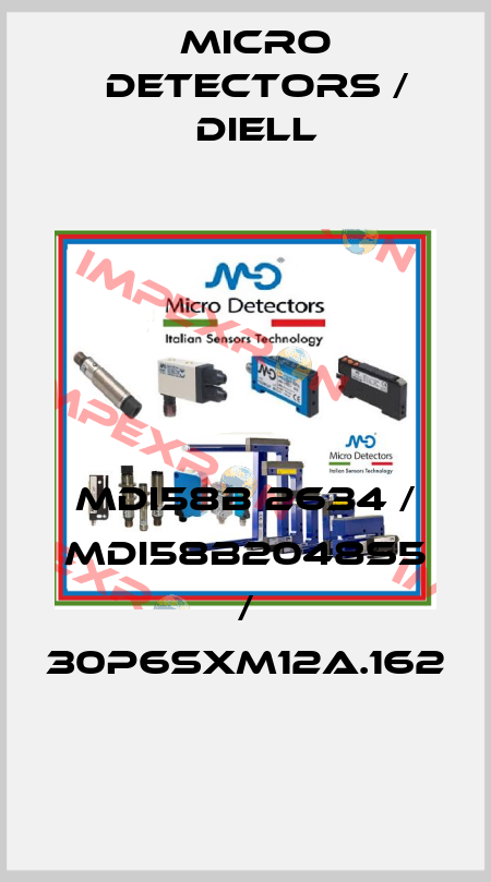 MDI58B 2634 / MDI58B2048S5 / 30P6SXM12A.162
 Micro Detectors / Diell