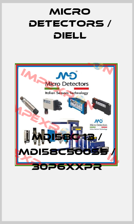 MDI58C 13 / MDI58C500S5 / 30P6XXPR
 Micro Detectors / Diell