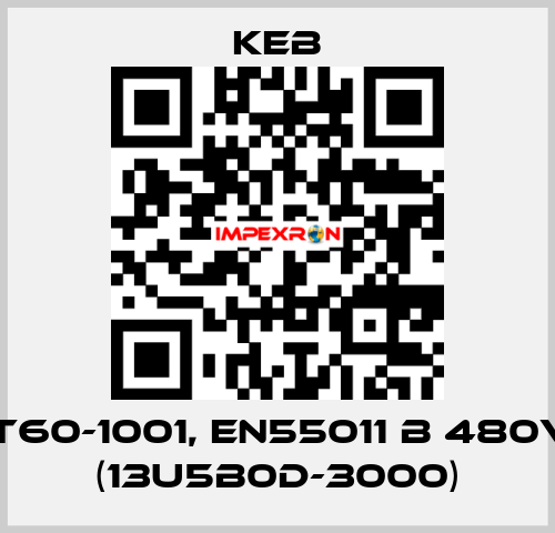 13E5T60-1001, EN55011 B 480V/16A (13U5B0D-3000) KEB