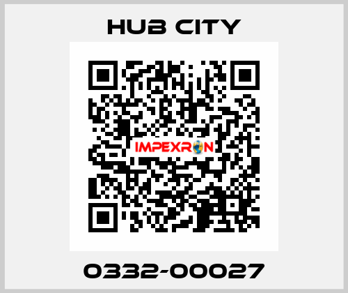 0332-00027 Hub City