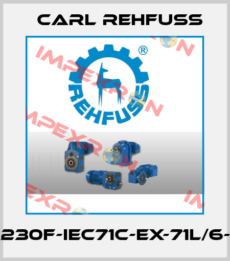 SR230F-IEC71C-EX-71L/6-SD Carl Rehfuss