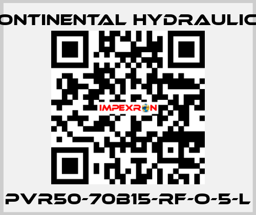 PVR50-70B15-RF-O-5-L Continental Hydraulics