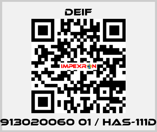 2913020060 01 / HAS-111DG Deif