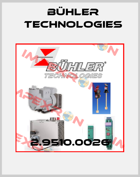 2.9510.0026 Bühler Technologies