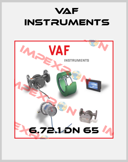 6.72.1 DN 65 VAF Instruments