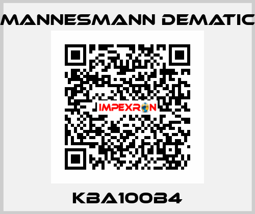 KBA100B4 Mannesmann Dematic
