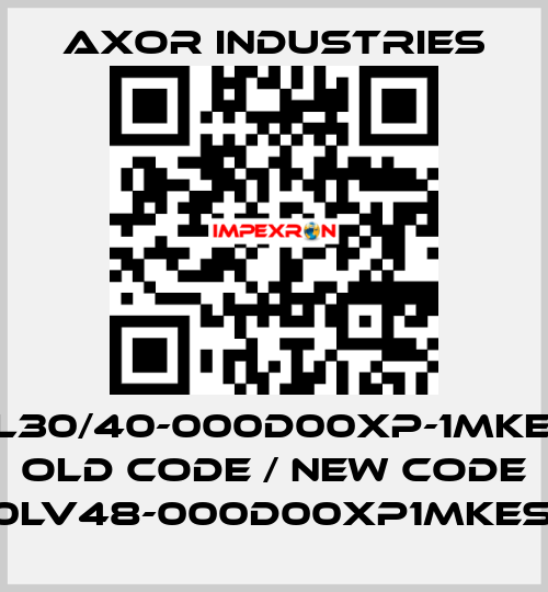 MKM120L30/40-000D00XP-1MKES1BR1XX old code / new code MKM120LV48-000D00XP1MKES1BR1XX Axor Industries