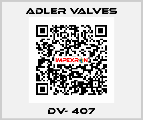 DV- 407 Adler Valves