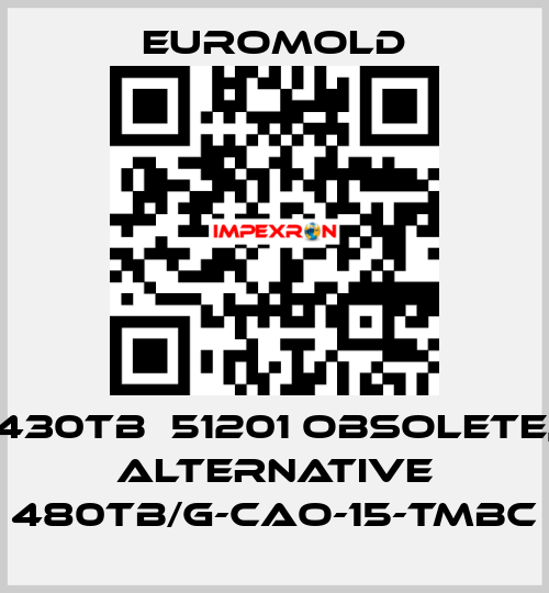 430TB  51201 obsolete, alternative 480TB/G-CAO-15-TMBC EUROMOLD