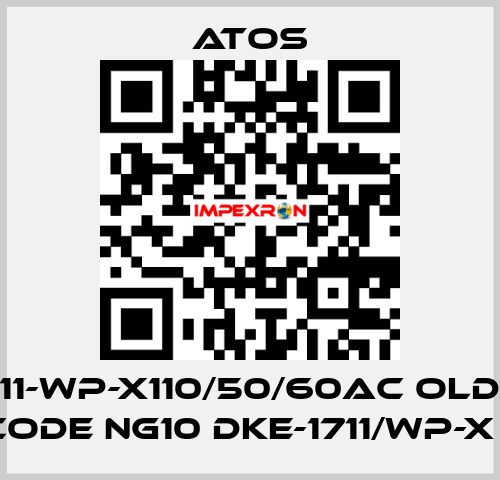 DKE-1711-WP-X110/50/60AC old code, new code NG10 DKE-1711/WP-X 110AC Atos