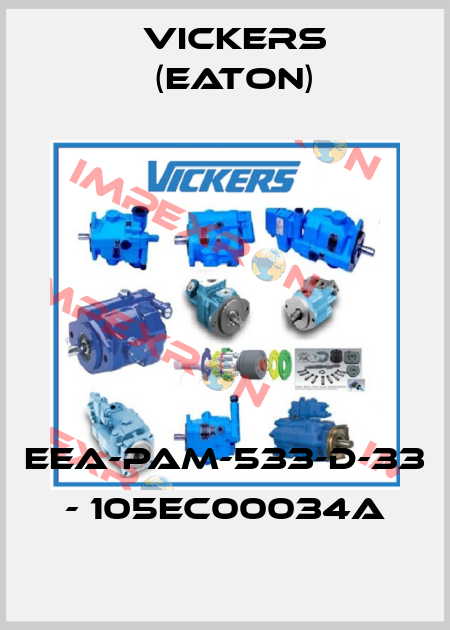 EEA-PAM-533-D-33 - 105EC00034A Vickers (Eaton)