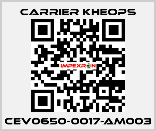 CEV0650-0017-AM003 Carrier Kheops