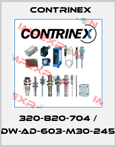 320-820-704 / DW-AD-603-M30-245 Contrinex