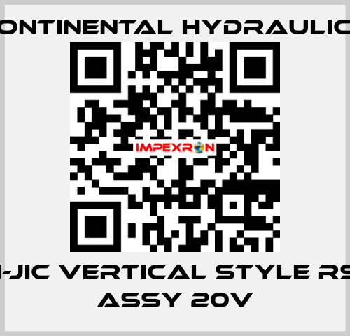 NDN-JIC VERTICAL STYLE RSVR ASSY 20V Continental Hydraulics