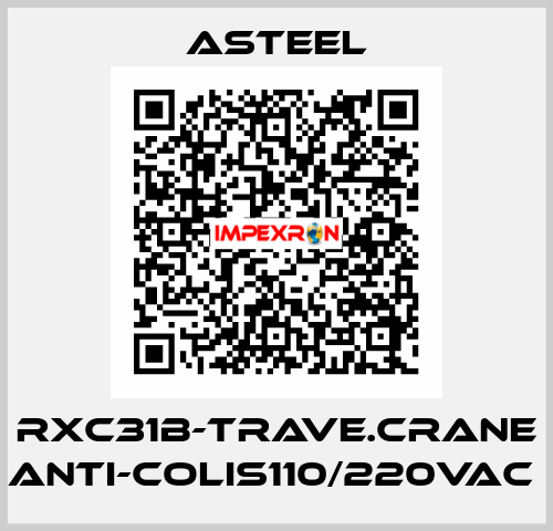 RXC31B-TRAVE.CRANE ANTI-COLIS110/220VAC  ASTEEL