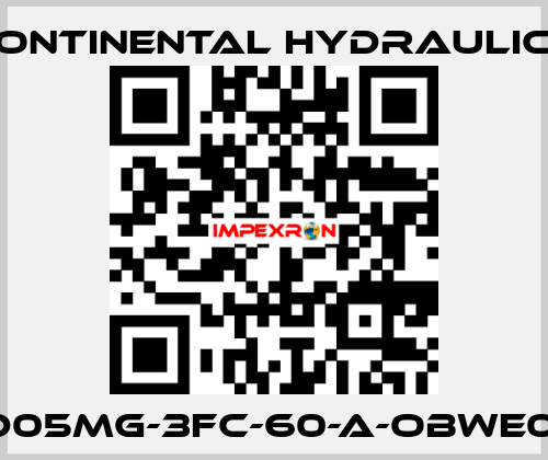 VED05MG-3FC-60-A-OBWE0D-E Continental Hydraulics