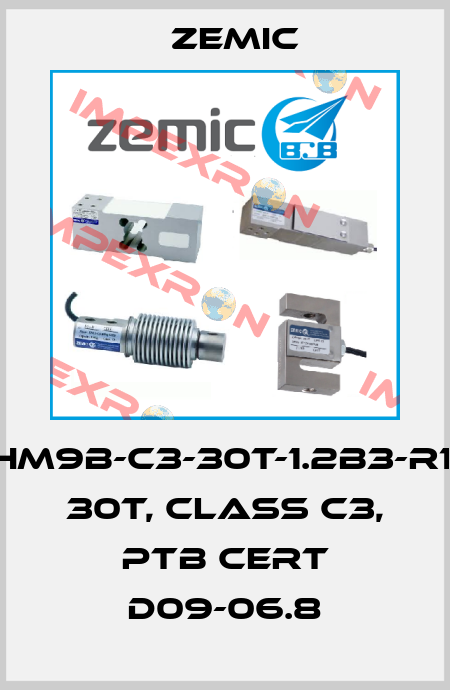 HM9B-C3-30T-1.2B3-R1, 30T, CLASS C3, PTB CERT D09-06.8 ZEMIC