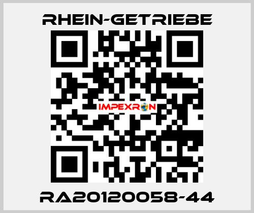 RA20120058-44 Rhein-Getriebe