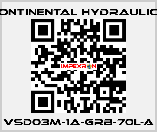 VSD03M-1A-GRB-70L-A Continental Hydraulics