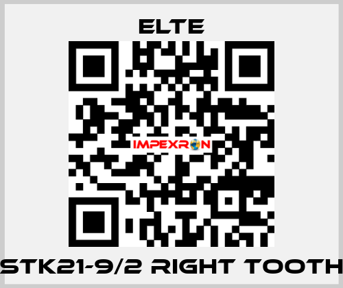STK21-9/2 right tooth Elte