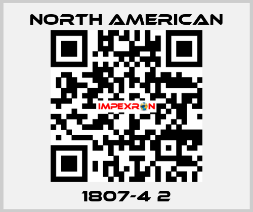 1807-4 2 NORTH AMERICAN