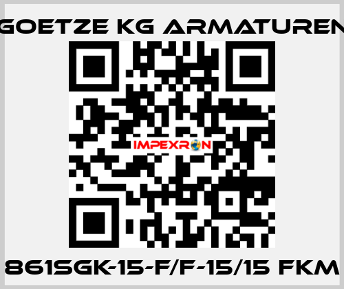 861sGK-15-f/f-15/15 FKM Goetze KG Armaturen