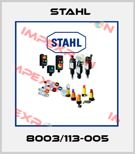 8003/113-005 Stahl