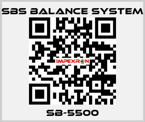 SB-5500 SBS BALANCE SYSTEM