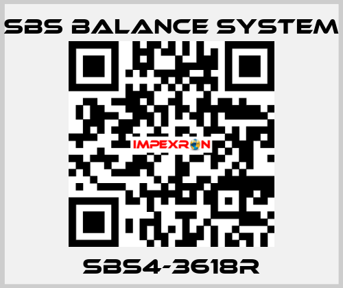 SBS4-3618R SBS BALANCE SYSTEM
