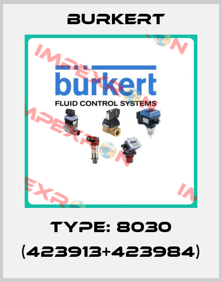 Type: 8030 (423913+423984) Burkert