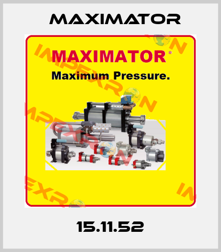 15.11.52 Maximator