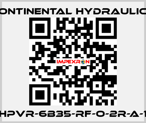 HPVR-6B35-RF-O-2R-A-1 Continental Hydraulics