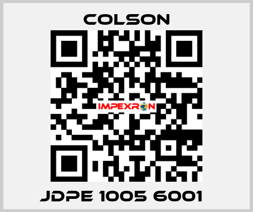 JDPE 1005 6001   Colson