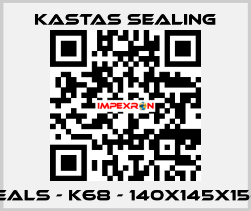 Seals - K68 - 140X145X15-2 Kastas Sealing