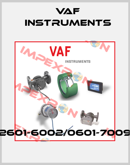 2601-6002/0601-7009 VAF Instruments