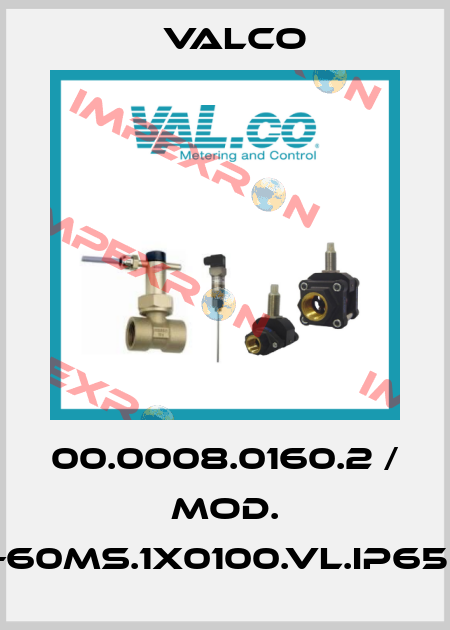 00.0008.0160.2 / Mod. SLC.10GO.10-60MS.1X0100.VL.IP65.24-230VAC Valco