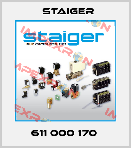  611 000 170  Staiger