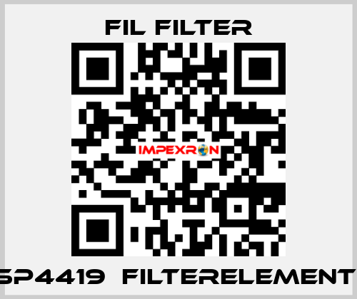 SP4419  FILTERELEMENT  Fil Filter