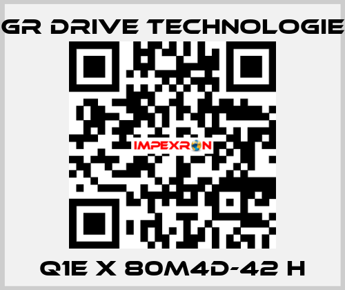 Q1E X 80M4D-42 H PGR Drive Technologies
