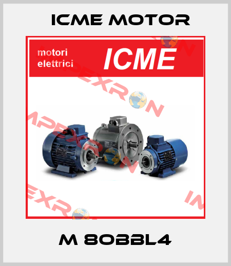 M 8OBBL4 Icme Motor
