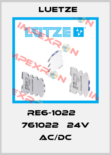 RE6-1022    761022   24V AC/DC Luetze