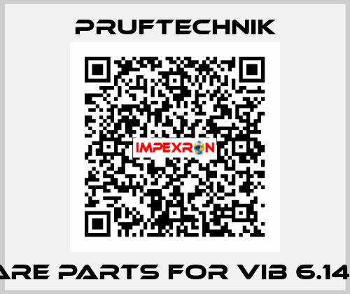 SPARE PARTS FOR VIB 6.142R  Pruftechnik