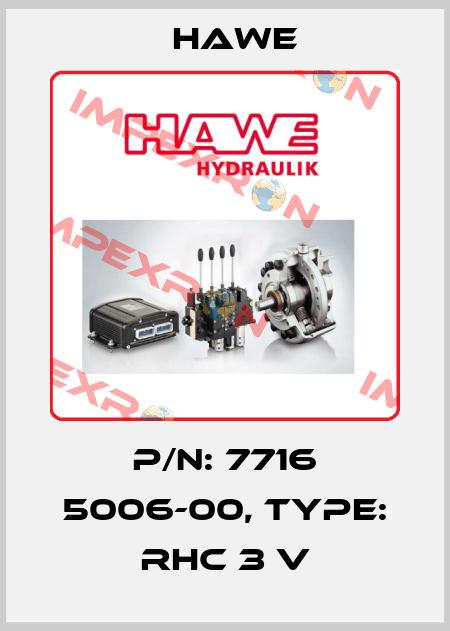 p/n: 7716 5006-00, Type: RHC 3 V Hawe