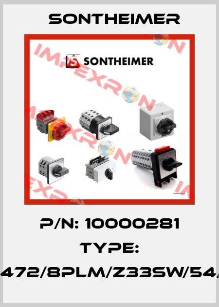p/n: 10000281 type: WAK472/8PLM/Z33SW/54/X85 Sontheimer