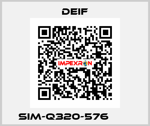 SIM-Q320-576В АС Deif
