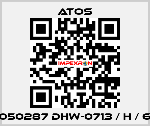 050287 DHW-0713 / H / 6 Atos