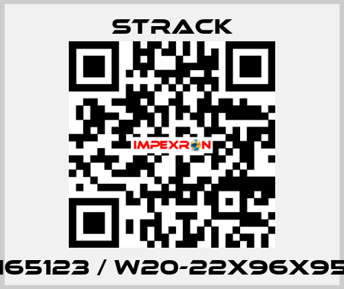 165123 / W20-22X96X95 Strack