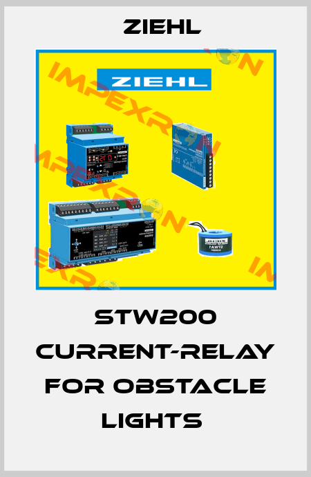 STW200 CURRENT-RELAY FOR OBSTACLE LIGHTS  Ziehl